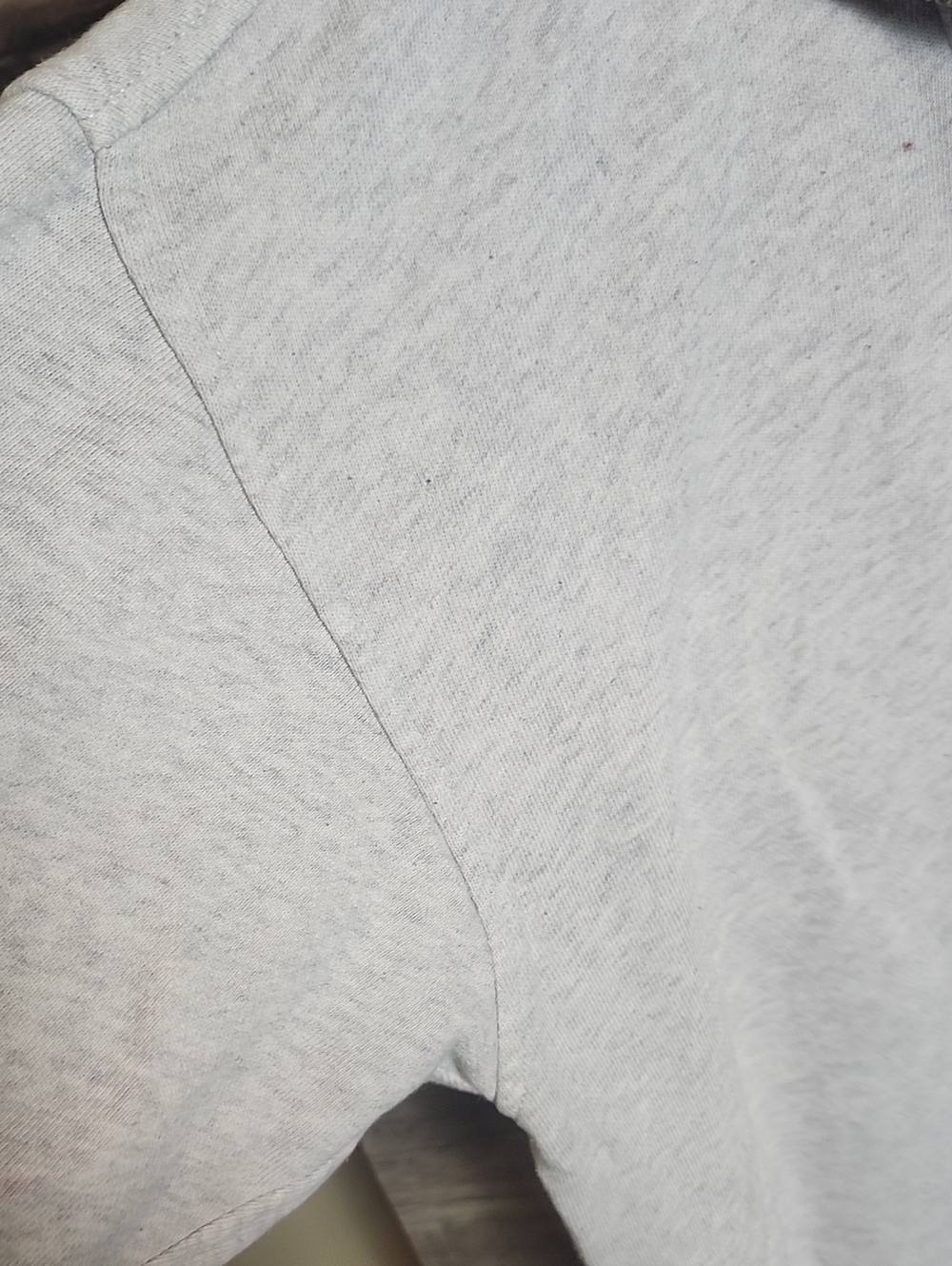 Aerie Down To Earth 1/4 Zip Sweatshirt In Light Gray - Picture 6 of 10